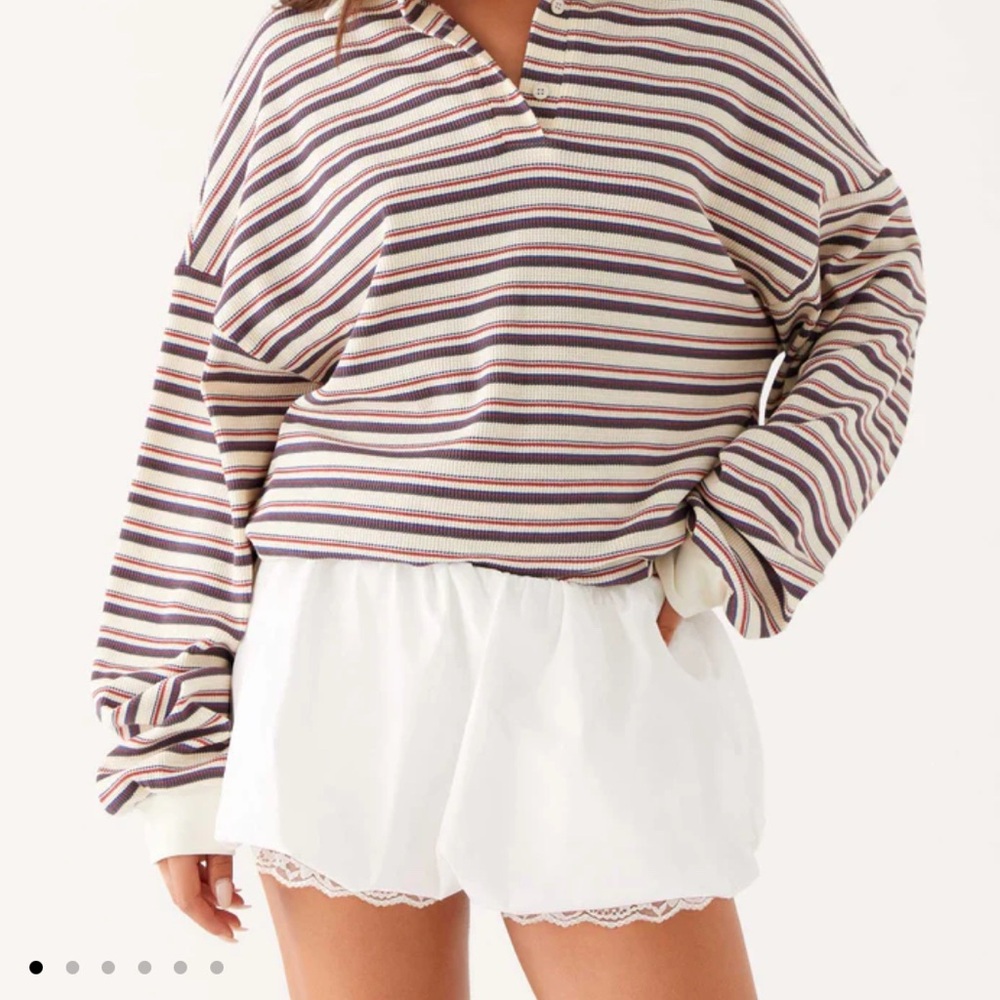 NWT Peppermayo Lace Trim Skort